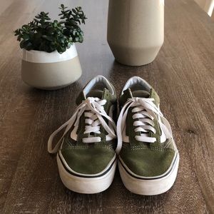 Green Old Skool Vans